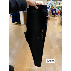 calça moletom sem fleece de polyester e algodão 1