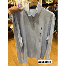 suéter fino com zíper 1