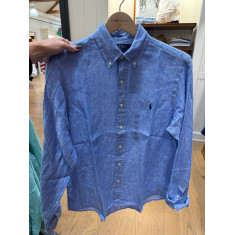 camisa de linho manga longa untucked fit 2