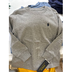 Camiseta Manga longa cor única 3