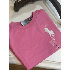 Camiseta Manga curta cor única com número na manga Big Pony 3