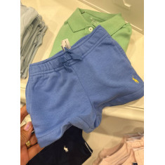 Shorts moletom sem fleece