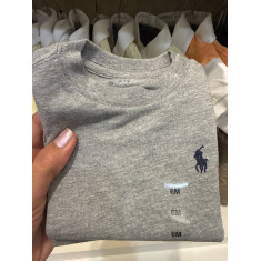 camiseta manga curta cor única 7