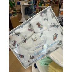 kit macacão , babador e touca 1