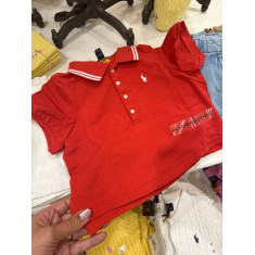 Camiseta polo curta