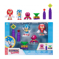 JAKKS Pacific - Sonic The Hedgehog Action Figure 2.5" Oil Ocean Diorama