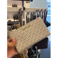 DOUBLE ZIP Carteira Grande 8