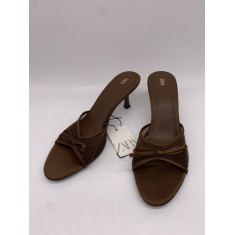 ZARA - Tamanco Feminino Marrom - Size 11