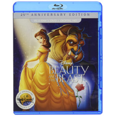 A Bela e a Fera: Edição do 25º aniversário - [Blu-ray]