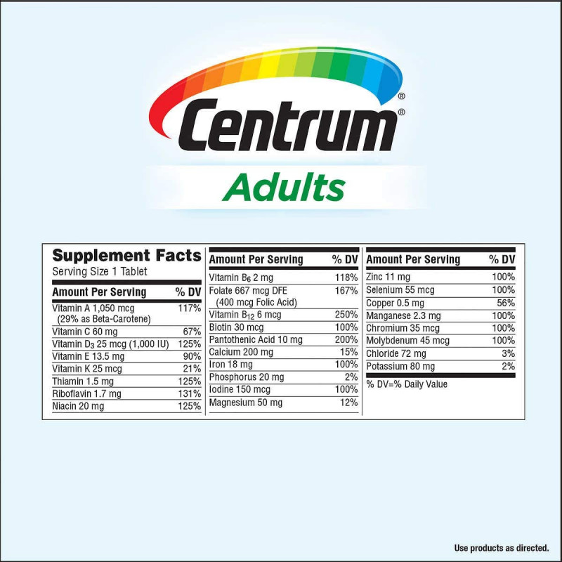 Centrum Adulto (425 Caps) - (Val: 12/23)