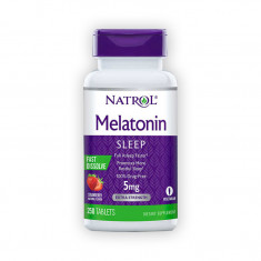 Natrol Melatonin 5 mg. Fast Dissolve Tablets, 250 Tablets