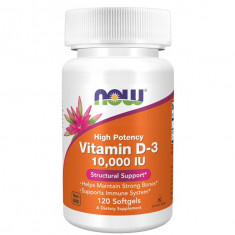 Vitamina "D3 (10.000IU)" - Now (Val: 08/2024)