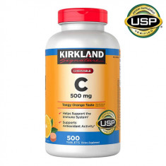 Kirkland Signature Chewable Vitamin C 500 mg - (Val: 02/24+)