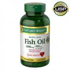 Nature's Bounty Fish Oil 1400 mg. (Val: 05/24+)