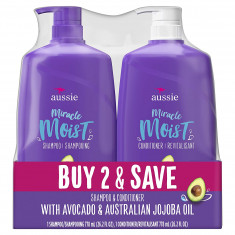 Kit Shampoo e Condicionador "Miracle Moist" - Aussie