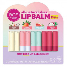 EOS Lip Balm (Kit com 9)