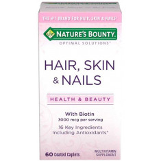 Vitamina Hair,Skin&Nail - Nature's Bounty 60Caps. (Val:07/2023)