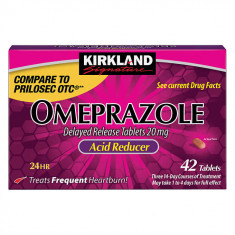 Kirkland Signature Omeprazole 20 mg, 42 tablets (Val: 04/2024)