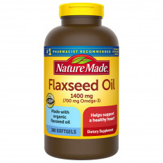 Nature Made Flaxseed Oil 1400 mg., 300 Softgels - Val: 09/2023