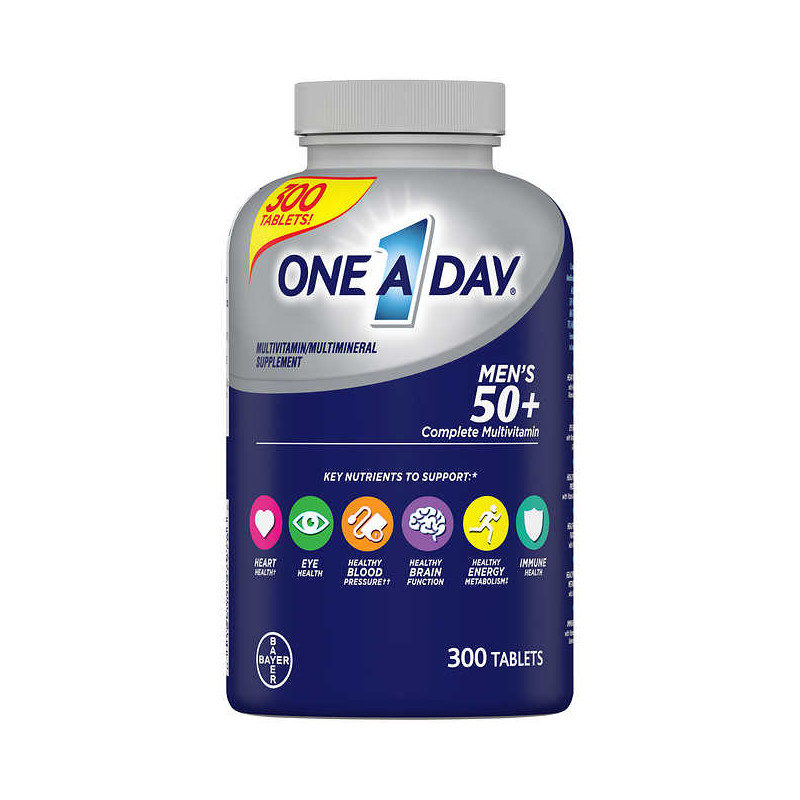 One A Day Men s 50 Healthy Advantage Multivitamin 300 Tablets Val one-a-day-men-s-50-healthy-advantage-multivitamin-300-tablets-val