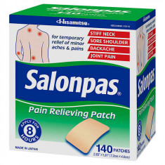 Salonpas Pain Relieving Patch, 140 Patches - Val: 11/2024+