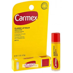 Carmex Lip Balm, Original, 0.15 oz - Unidade