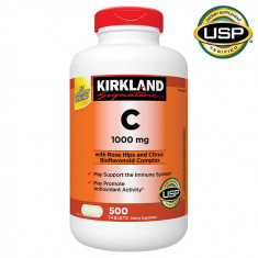 Kirkland Signature Vitamin C 1000 mg., 500 Tablets (val: 01/2025)