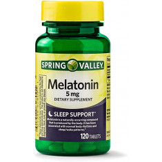 Melatonina 5mg (120 Caps) - Spring Valley