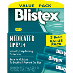 Protetor Solar Labial (FPS 15) - Blistex (Pack 3 unid)