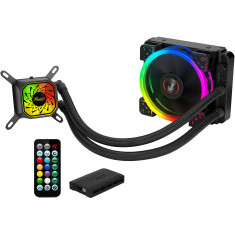Rosewill PB120-RGB 120mm AIO CPU Liquid Cooler, All-in-One Closed Loop PC Water Cooling