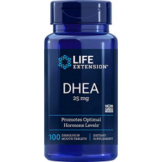 DHEA 25mg - Life Extension 100 Caps (Val: 03/2024)