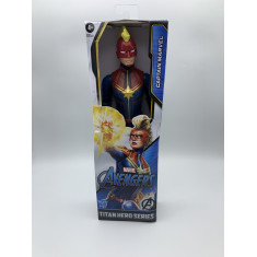 Boneco Captain Marvel  "Titan Hero Series" - Marvel (Embalagem Danificada)