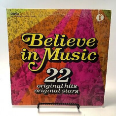 Disco "Belive in Music 22 Original Hits Original Stars"