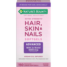 Nature's Bounty - Hair Skin &Nails Advanced - 150Caps - Exp 10/2026