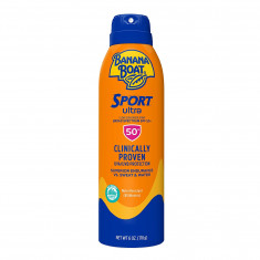 Banana Boat Sport Ultra, Reef Friendly, Broad Spectrum Sunscreen Spray, SPF 50, 6oz. (Pack c/ 3)