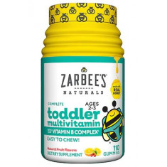 Multivitaminico Infantil "Toddler" 110 gummies - Zarbee's (Val: 09/22)