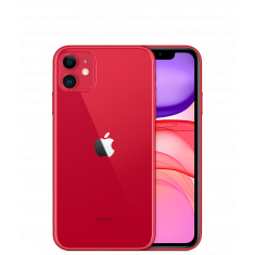iPhone 11 - 64 gb - Red - Seminovo - GRADE A/B - BATERIA BAIXO DE 80%
