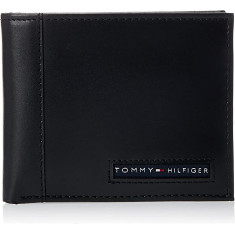 Carteira Masculina - Tommy Hilfiger (Estilo: X063 - Preta)