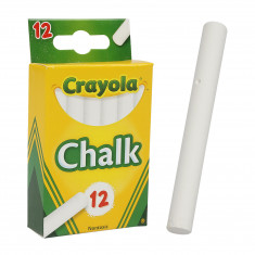 Giz Branco  - Crayola (12 cores)