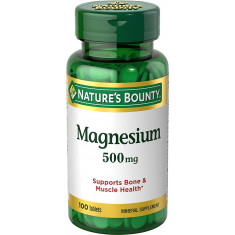 Magnesium 500 mg - Nature's Bounty (Val: 03/2024)