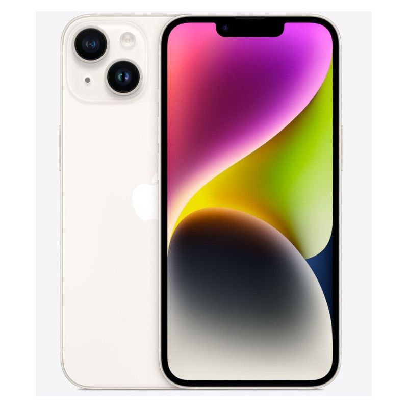 iPhone 14 - 128 gb - Starlight - LACRADO (Frete grátis)