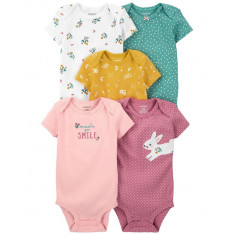 Kit Bodys (5 Peças) - Carter's Tam: 9meses (Estilo: 1J982110)
