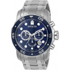 Invicta Men's 0070 Pro Diver SCUBA Quartz Chronograph Blue Dial Watch