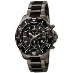 Invicta Men's 6412 Specialty Quartz Chronograph Black Dial Watch