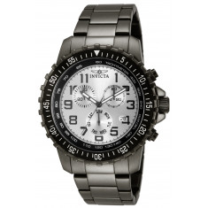 Invicta Men's 11370 Specialty Quartz Chronograph Silver Dial Watch