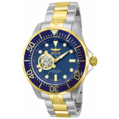 Invicta Men's 13706 Pro Diver Automatic 3 Hand Blue Dial Watch