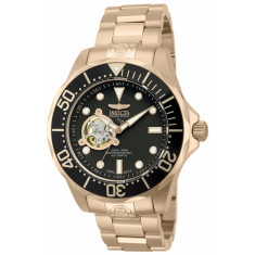 Invicta Men's 13713 Pro Diver Automatic 3 Hand Brown Dial Watch