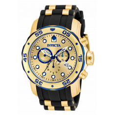 Invicta Men's 17887 Pro Diver  Quartz Multifunction Gold Dial Watch