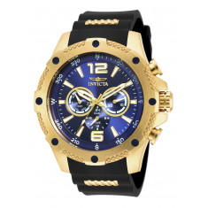 Invicta Men's 19659 I-Force  Quartz Chronograph Blue Dial Watch