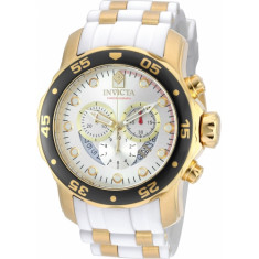 Invicta Men's 20292 Pro Diver  Quartz Chronograph Silver Dial Watch